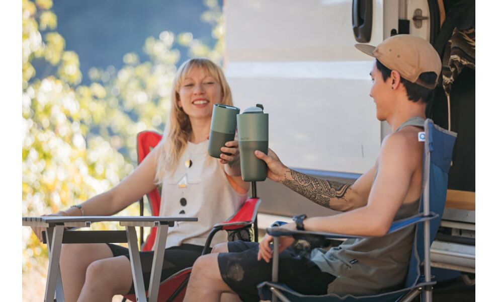 Термокружка Klean Kanteen Rise Tumbler (Sea Spray) на 768 мл, Об'єм: 768, Колір: Sea Spray, зображення 6