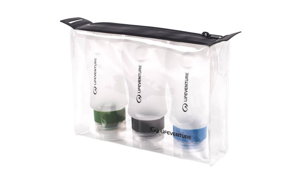 Набір пляшок Lifeventure Silicone Flight Bottle Set, зображення 2