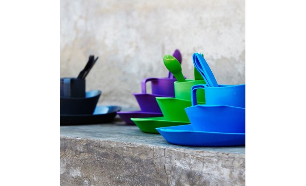 Туристична тарілка Lifeventure Ellipse (Green), харчовий пластик, Колір виробника: Green, зображення 2