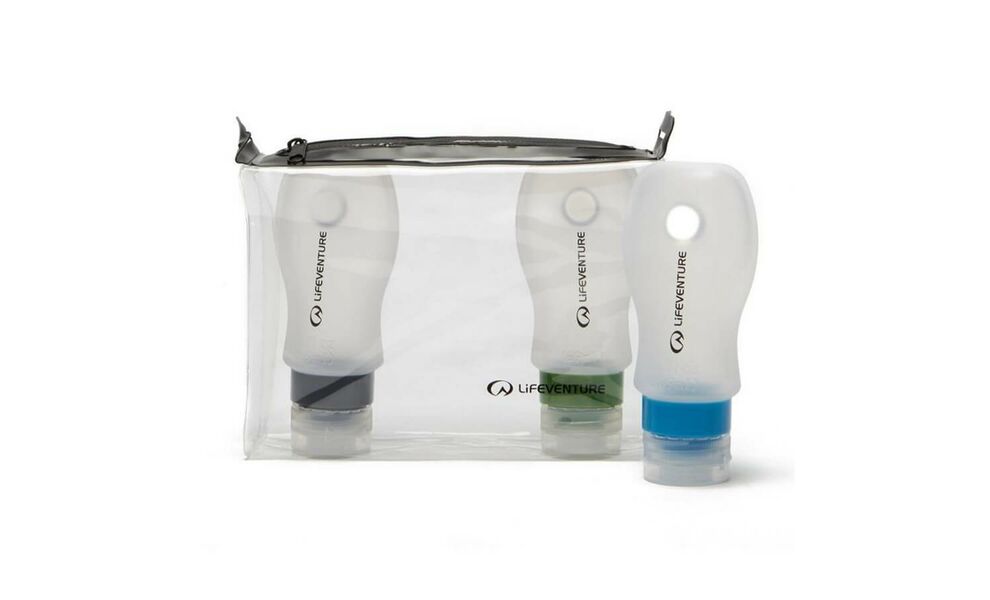 Набір пляшок Lifeventure Silicone Flight Bottle Set, зображення 3
