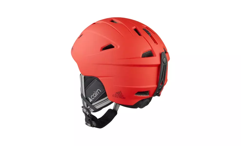 Гірськолижний шолом Cairn Electron (Fire-Black), Колір: Fire-Black, Розмір: 57-58, зображення 2