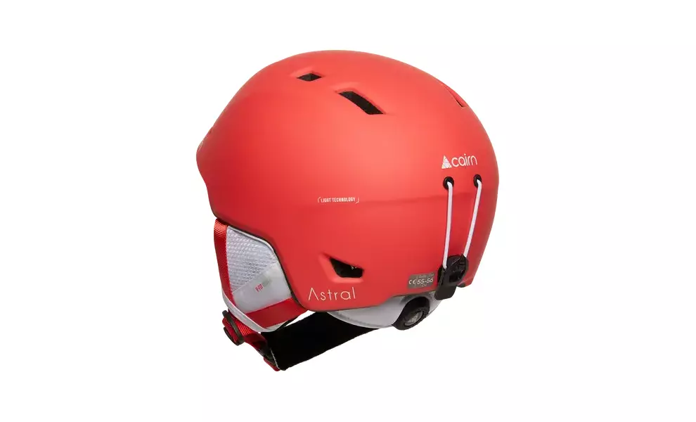 Гірськолижний шолом Cairn Astral (Coral), Колір: Coral, Розмір: 55-56, зображення 2