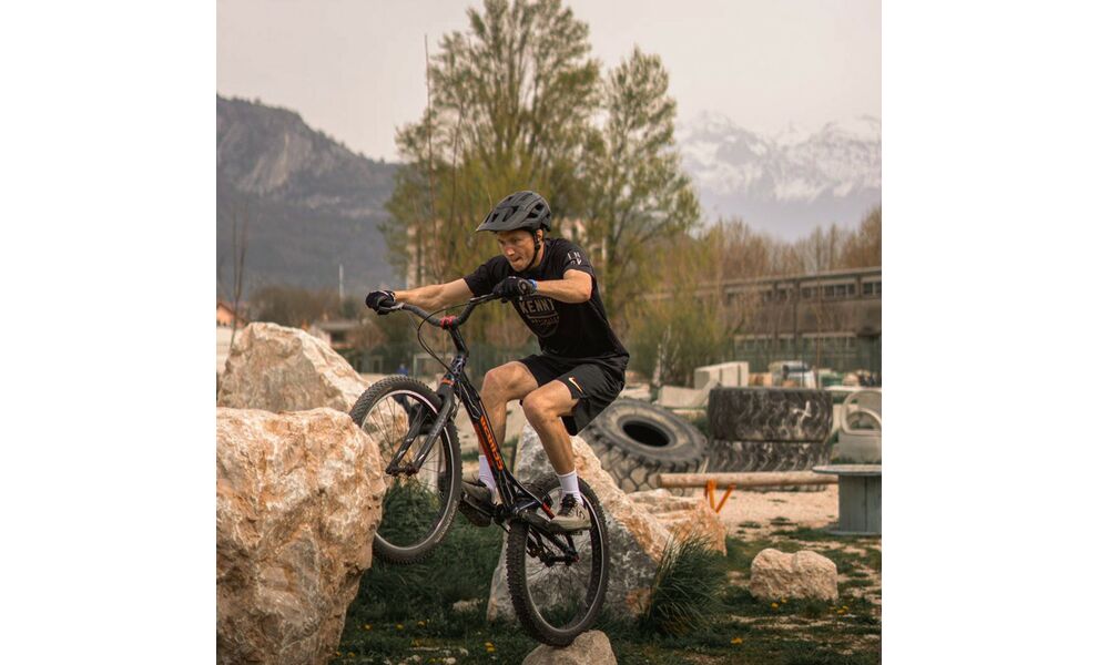 Велошолом Cairn Dust II (Full Black), Колір: Full Black, Розмір: 55-58, зображення 6