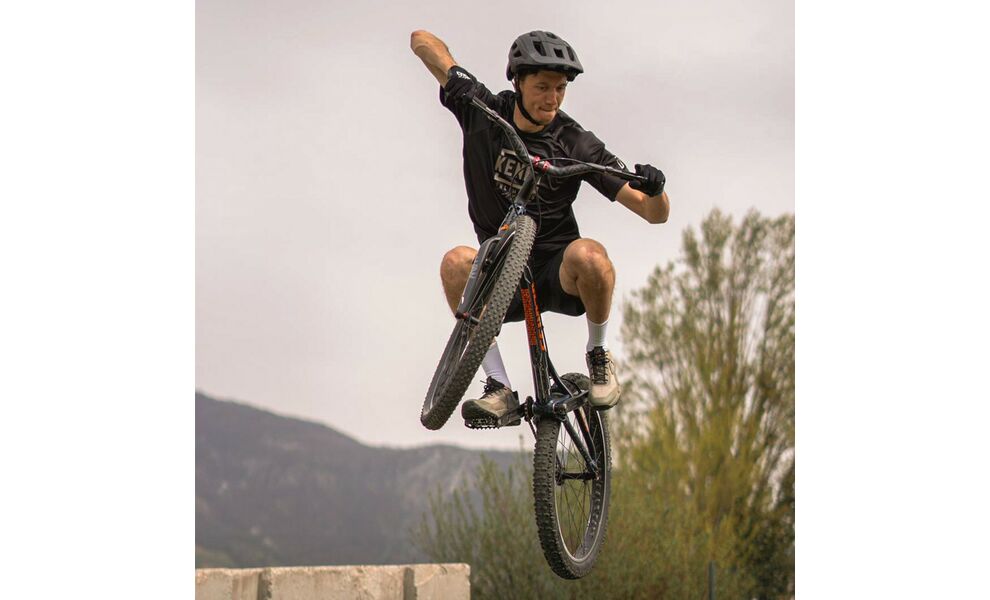 Велошолом Cairn Dust II (Full Black), Колір: Full Black, Розмір: 55-58, зображення 8