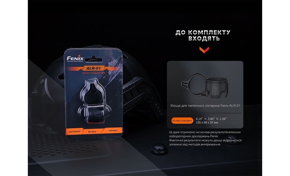 Кільце тактичне для ліхтарів Fenix ALR-01, зображення 13