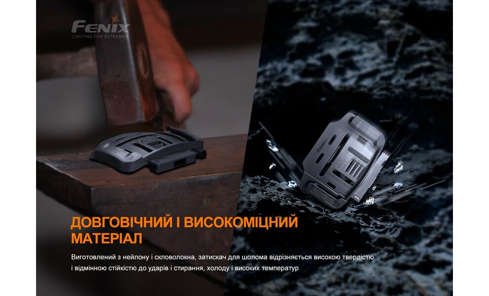 Кріплення на шолом для налобних ліхтарів Fenix ALG-04, зображення 8