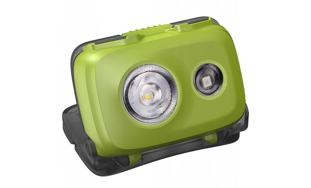 Налобний ліхтар на батарейках Fenix HL16 AAA (Green) з червоним світлом, Колір корпусу: Green, зображення 2