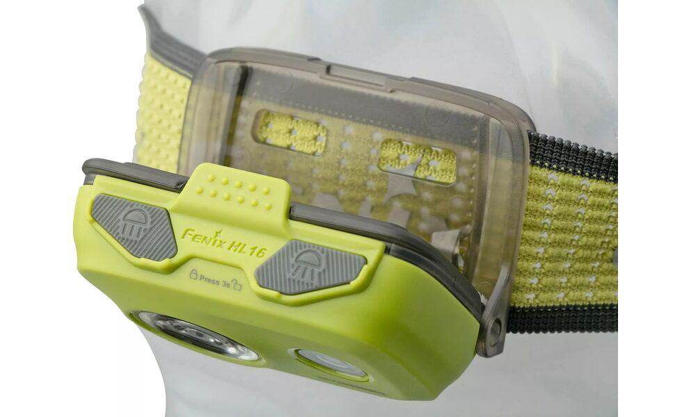 Налобний ліхтар на батарейках Fenix HL16 AAA (Green) з червоним світлом, Колір корпусу: Green, зображення 8