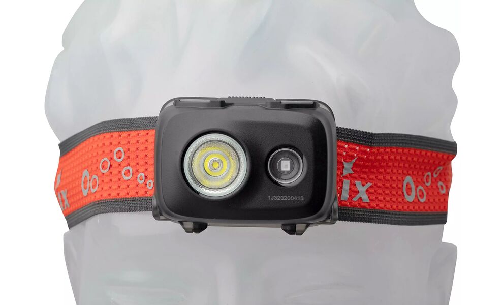 Налобний ліхтар на батарейках Fenix HL16 AAA (Black) з червоним світлом, Колір корпусу: Black, зображення 9