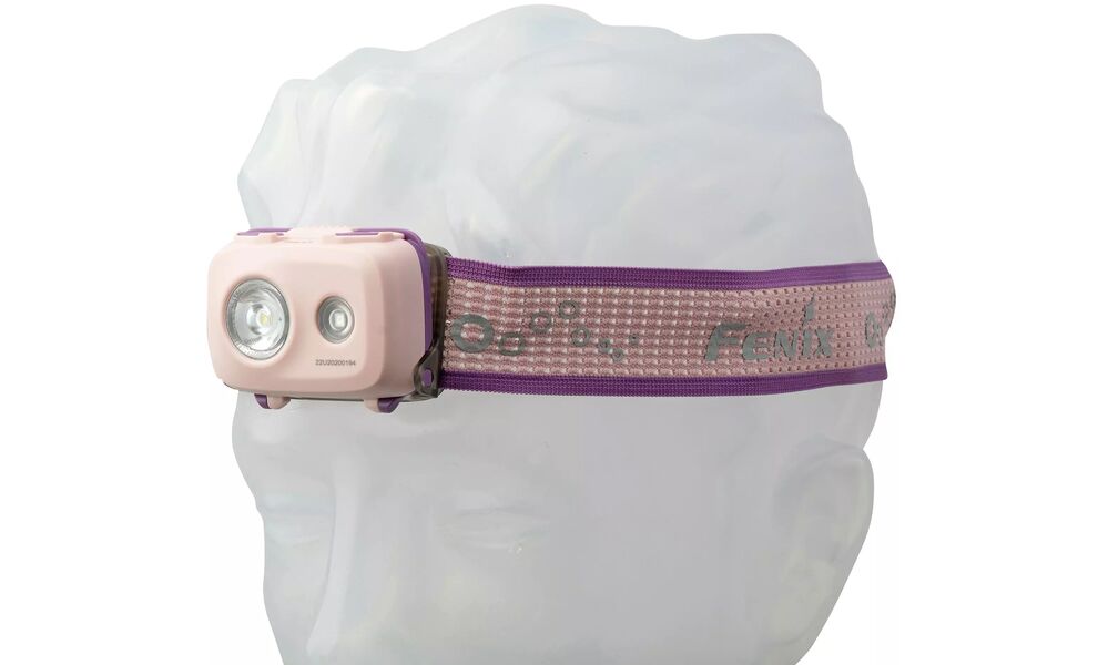 Налобний ліхтар на батарейках Fenix HL16 AAA (Pink) з червоним світлом, Колір корпусу: Pink, зображення 12