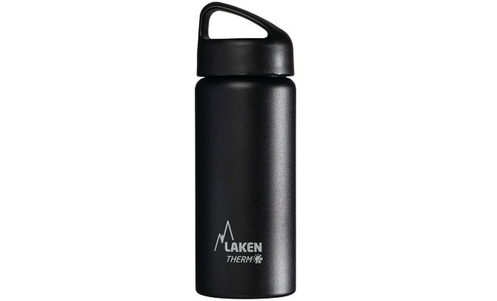 Термопляшка Laken Classic Thermo (Black), 500 мл, Об'єм: 500, Колір виробника: Black, зображення 2