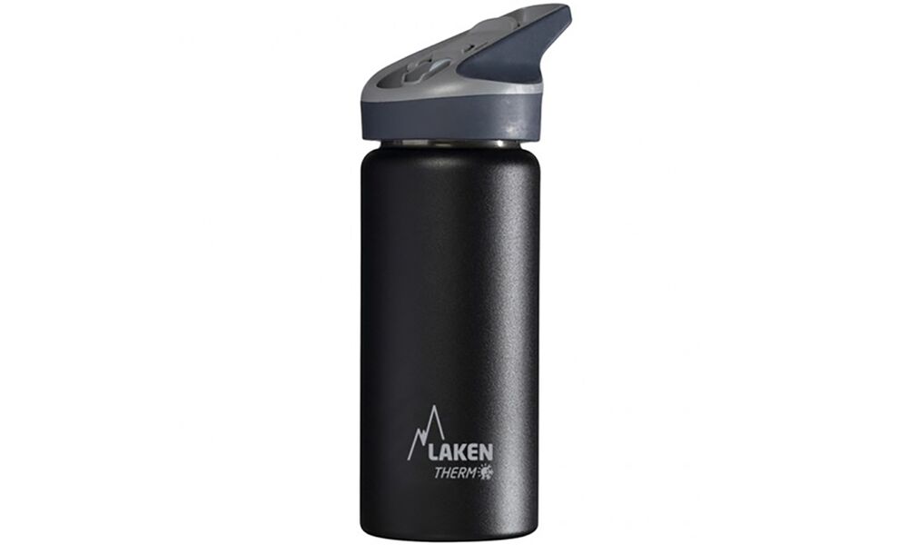 Термопляшка Laken Jannu Thermo (Black), 500 мл, Об'єм: 500, Колір виробника: Black, зображення 2