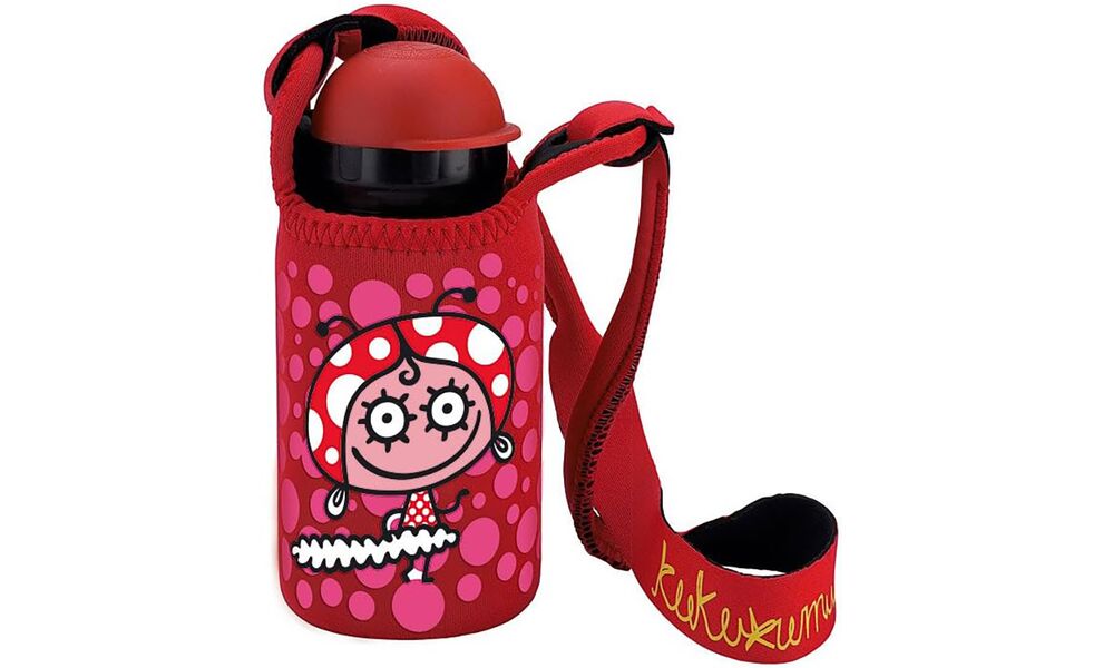 Термопляшка Laken Kids Hit з чохлом (Kukuksumusu Flamenquita), 350 мл, Об'єм: 350, Колір виробника: Kukuksumusu Flamenquita, зображення 3