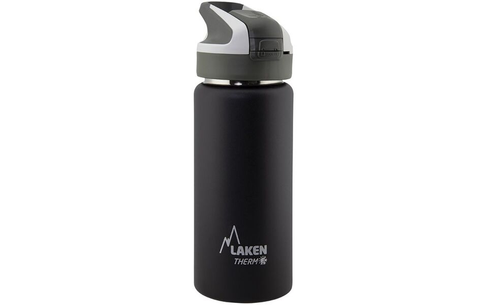 Термопляшка Laken Summit Thermo Bottle (Black), 500 мл, Об'єм: 500, Колір виробника: Black, зображення 2