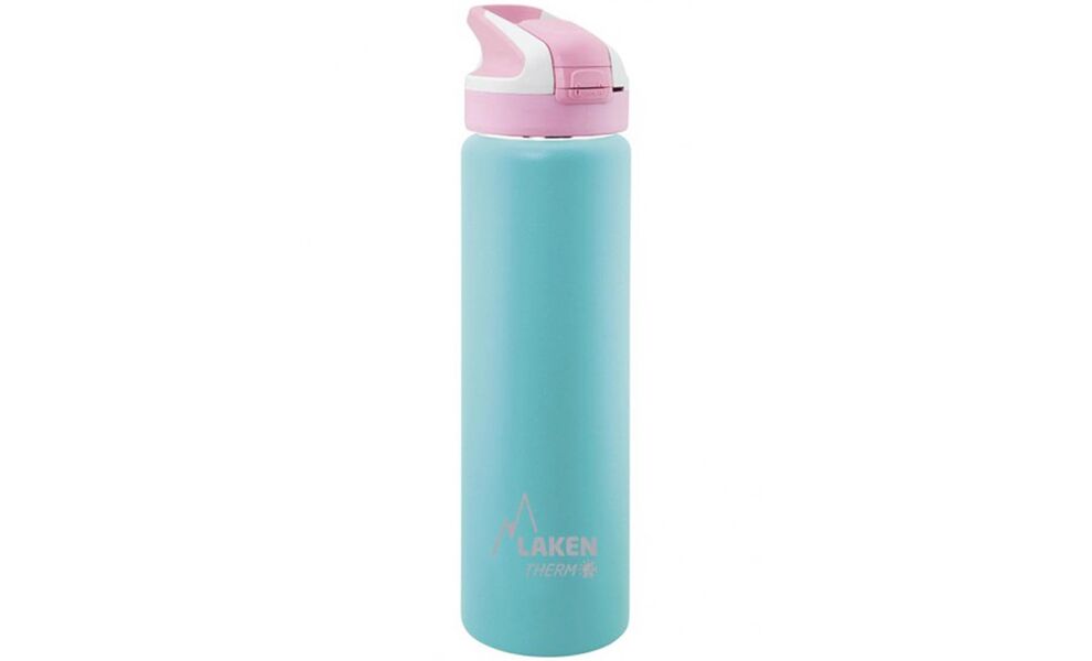 Термопляшка Laken Summit Thermo Bottle (Turquoise), 750 мл, Об'єм: 750, Колір виробника: Turquoise, зображення 2