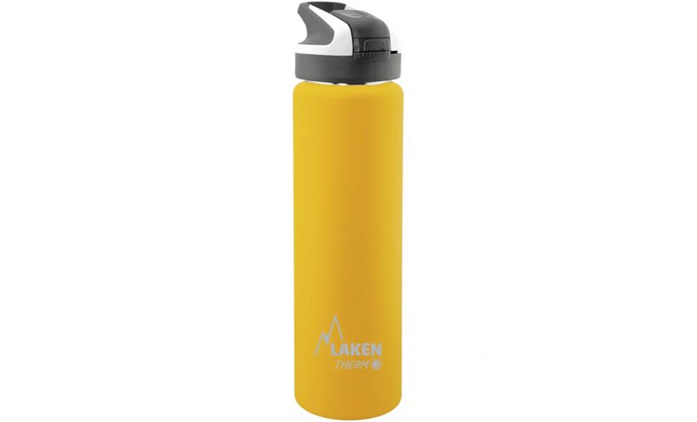Термопляшка Laken Summit Thermo Bottle (Yellow), 750 мл, Об'єм: 750, Колір виробника: Yellow, зображення 2