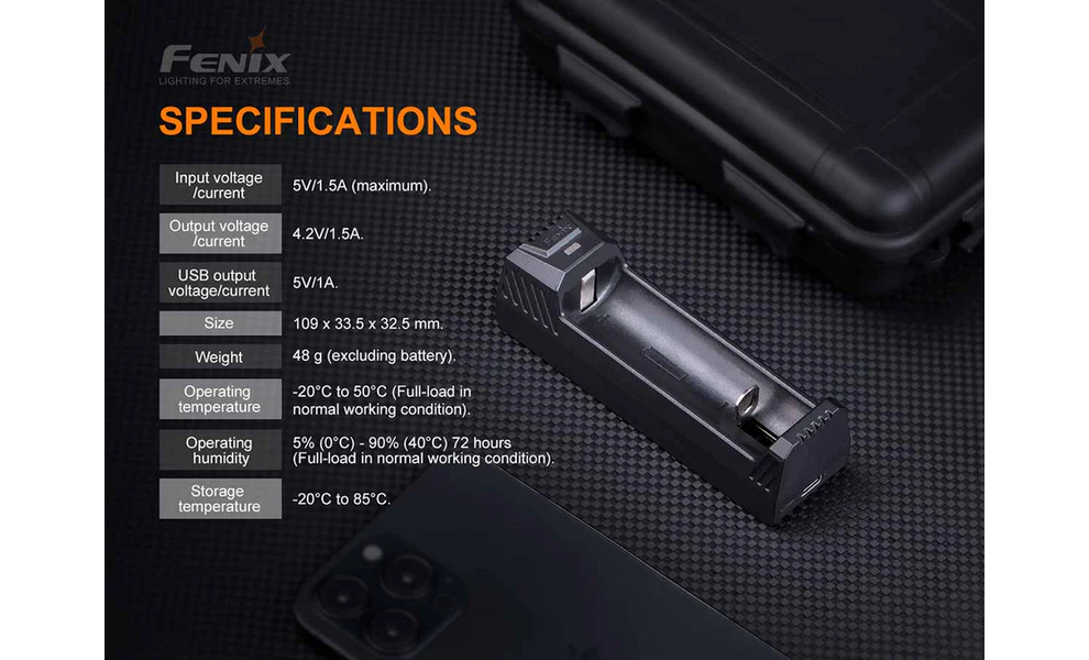 Зарядний пристрій Fenix ARE-X1 V2.0, зображення 10