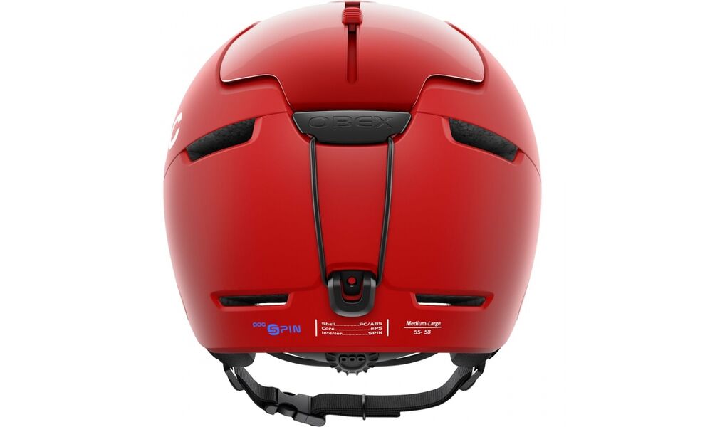 Гірськолижний шолом POC Obex SPIN (Prismane Red), Колір: Prismane Red, Розмір: XS-S/51-54, зображення 2