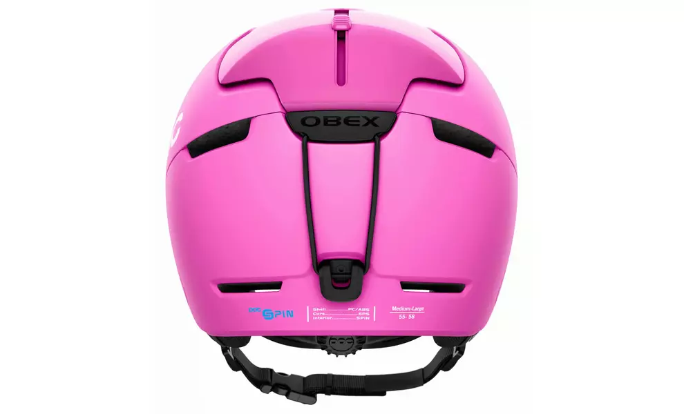 Гірськолижний шолом POC Obex SPIN (Actinium Pink), Колір: Actinium Pink, Розмір: M-L/55-58, зображення 4