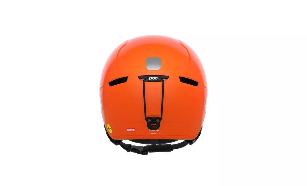 Дитячий гірськолижний шолом POCito Obex MIPS (Fluorescent Orange), Колір: Fluorescent Orange, Розмір: XXS/48-52, зображення 4