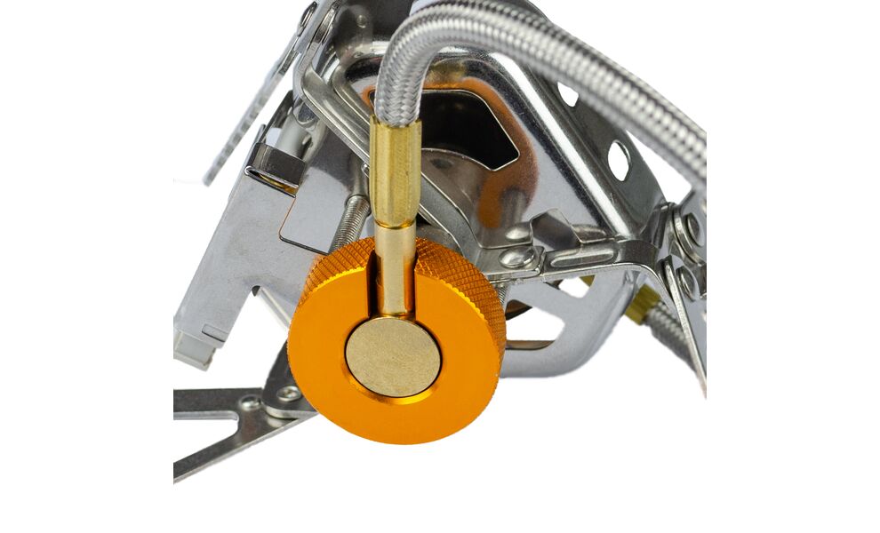 Туристичний газовий пальник зі шлангом, п'єзопідпалом та вітрозахистом Tramp UTRG-046 під різьбовий балон, зображення 5