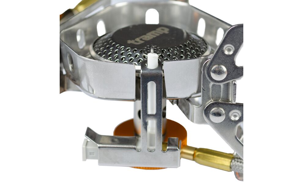 Туристичний газовий пальник зі шлангом, п'єзопідпалом та вітрозахистом Tramp UTRG-046 під різьбовий балон, зображення 6