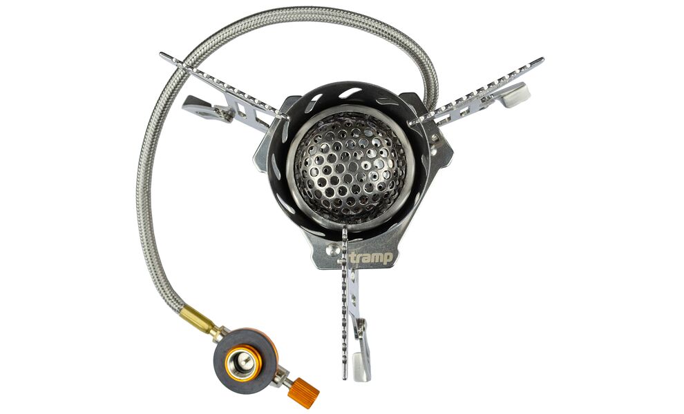 Туристичний газовий пальник зі шлангом та вітрозахистом Tramp UTRG-047 під різьбовий балон, зображення 2