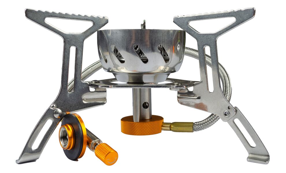 Туристичний газовий пальник зі шлангом та вітрозахистом Tramp UTRG-047 під різьбовий балон, зображення 4