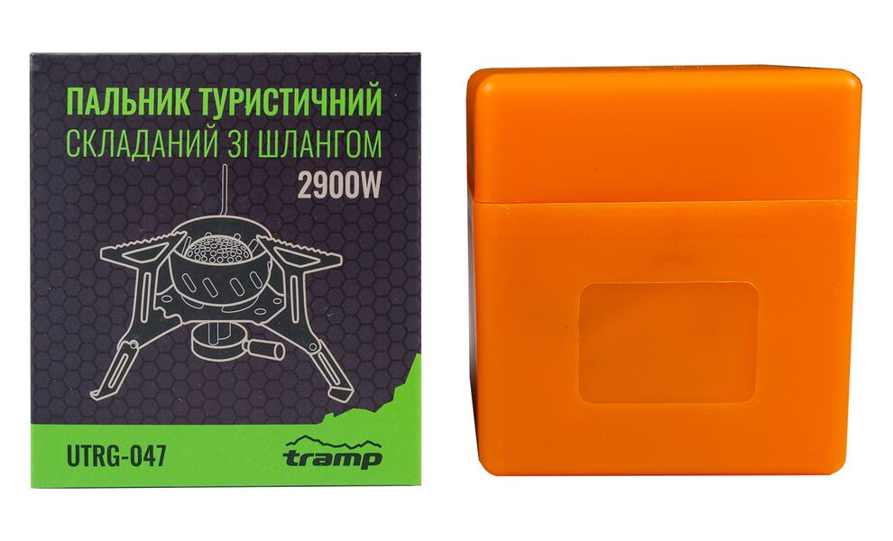 Туристичний газовий пальник зі шлангом та вітрозахистом Tramp UTRG-047 під різьбовий балон, зображення 9