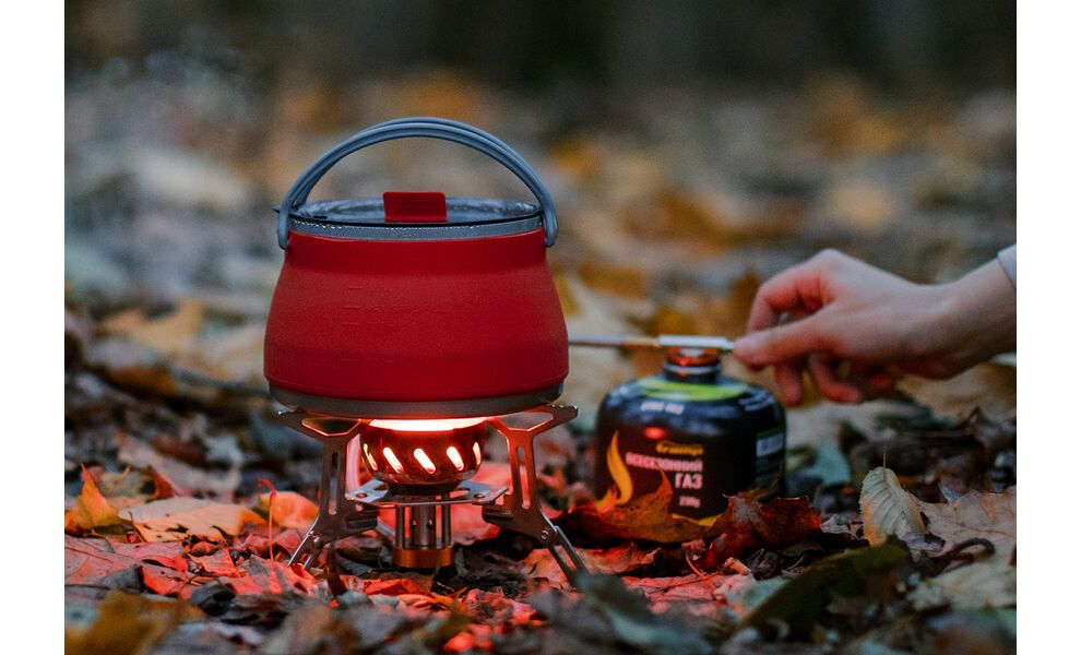 Туристичний газовий пальник зі шлангом та вітрозахистом Tramp UTRG-047 під різьбовий балон, зображення 13