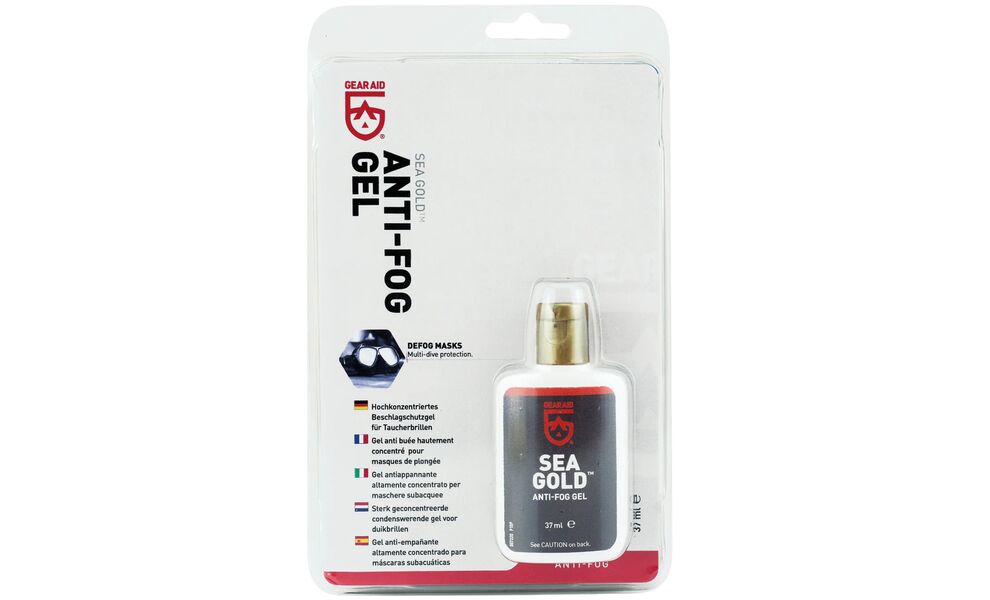 Антіфог для дайвінгових масок Gear Aid Sea Gold™ Anti-Fog Gel, 37 мл, зображення 6