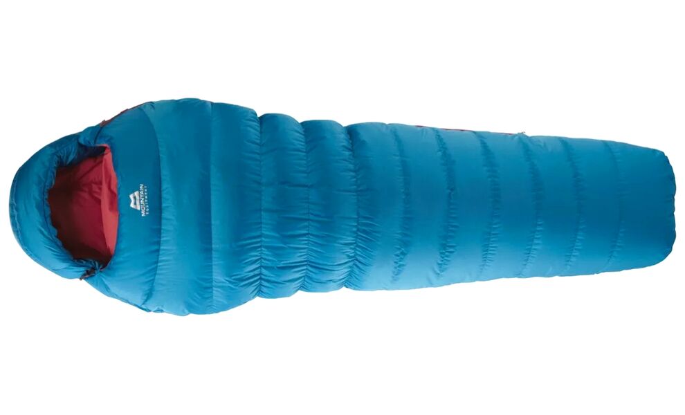 Демісезонний пуховий спальник Mountain Equipment Classic 500 - Wmns Regular (01055/Neptune) до -6°C: з капюшоном, Максимальний зріст користувача: 170, Колір: 01055/Neptune, Сторона застібки: ліва, зображення 3