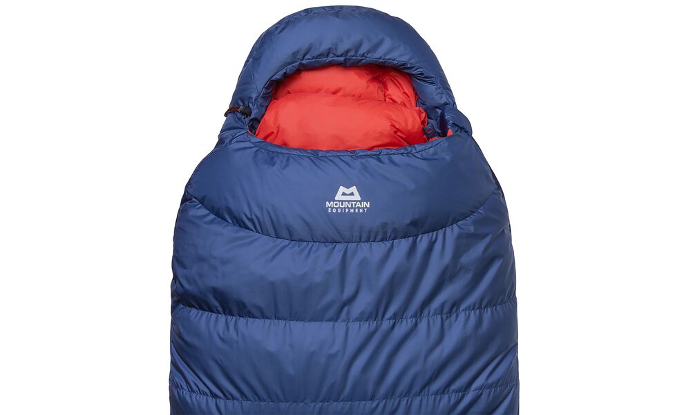 Зимовий пуховий спальник Mountain Equipment Classic Eco 1000 - Regular (01751/Dusk) до -15°C: з капюшоном, Максимальний зріст користувача: 185, Колір: 01751/Dusk, Сторона застібки: ліва, зображення 4