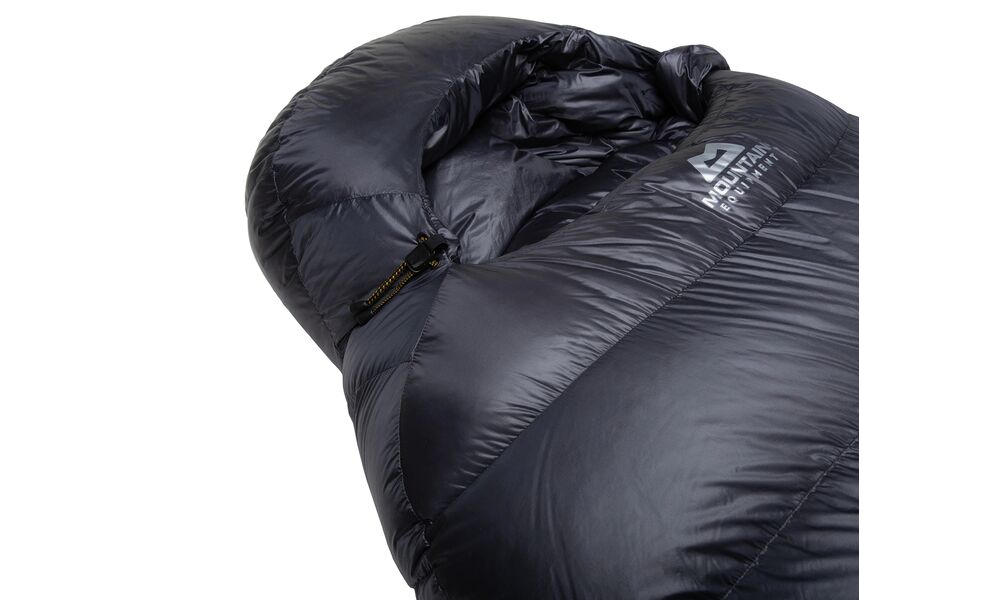 Демісезонний пуховий спальник Mountain Equipment Firelite - Regular (01318/Ombre Blue) до -8°C: з капюшоном, Максимальний зріст користувача: 185, Колір: 01318/Ombre Blue, Сторона застібки: ліва, зображення 5