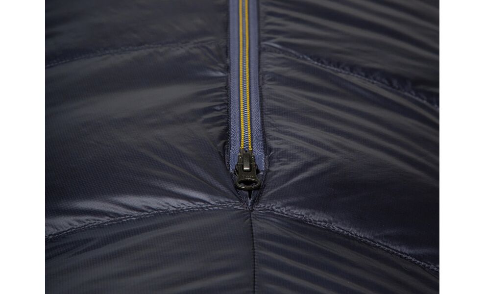 Демісезонний пуховий спальник Mountain Equipment Firelite - Regular (01318/Ombre Blue) до -8°C: з капюшоном, Максимальний зріст користувача: 185, Колір: 01318/Ombre Blue, Сторона застібки: ліва, зображення 7