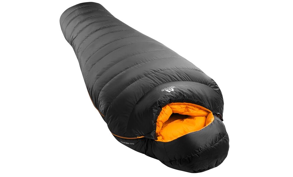 Зимовий пуховий спальник Mountain Equipment Glacier 1000 - Regular (01595/Obsidian) до -19°C: з капюшоном, Максимальний зріст користувача: 185, Колір: 01595/Obsidian, Сторона застібки: ліва, зображення 2