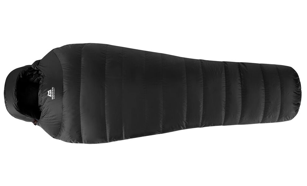 Зимовий пуховий спальник Mountain Equipment Glacier Expedition - Regular (01595/Obsidian) до -35°C: з капюшоном, Максимальний зріст користувача: 185, Колір: 01595/Obsidian, Сторона застібки: ліва, зображення 3