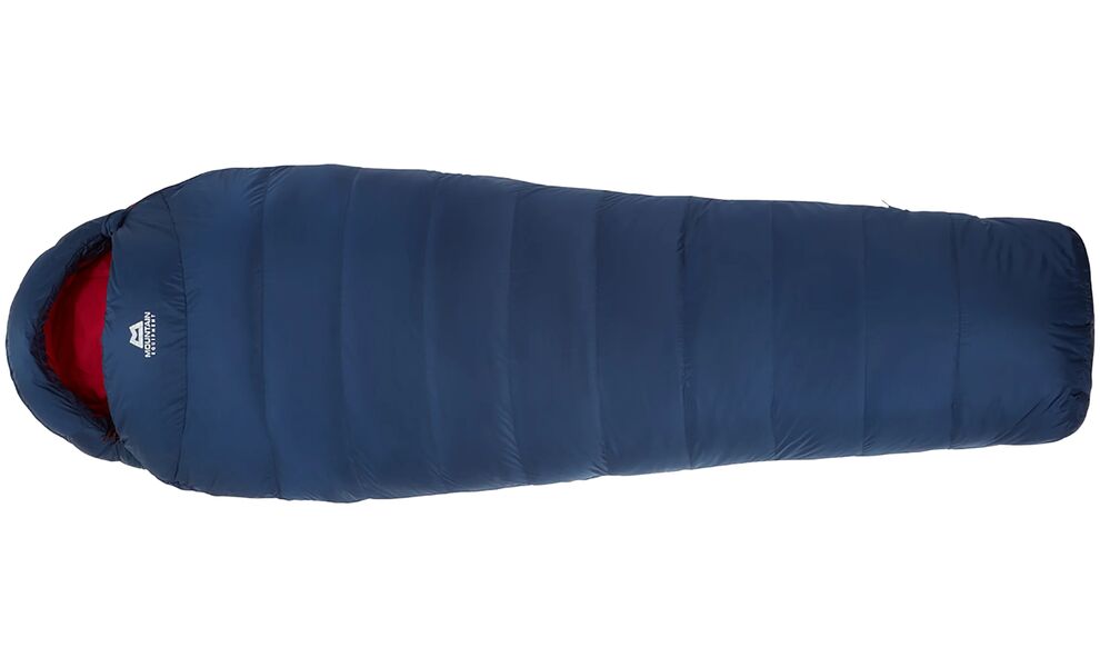 Демісезонний пуховий спальник Mountain Equipment Helium 250 - Wmns Regular (01596/Medieval Blue) до 2°C: з капюшоном, Максимальний зріст користувача: 170, Колір: 01596/Medieval Blue, Сторона застібки: права, зображення 3