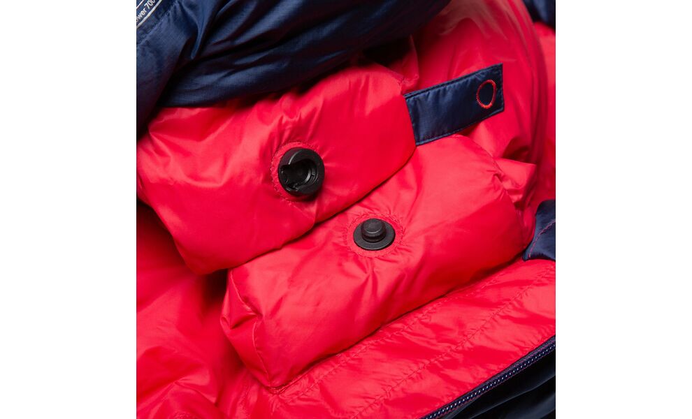 Демісезонний пуховий спальник Mountain Equipment Helium 600 - Wmns Long (01596/Medieval Blue) до -11°C: з капюшоном, Максимальний зріст користувача: 185, Колір: 01596/Medieval Blue, Сторона застібки: ліва, зображення 6