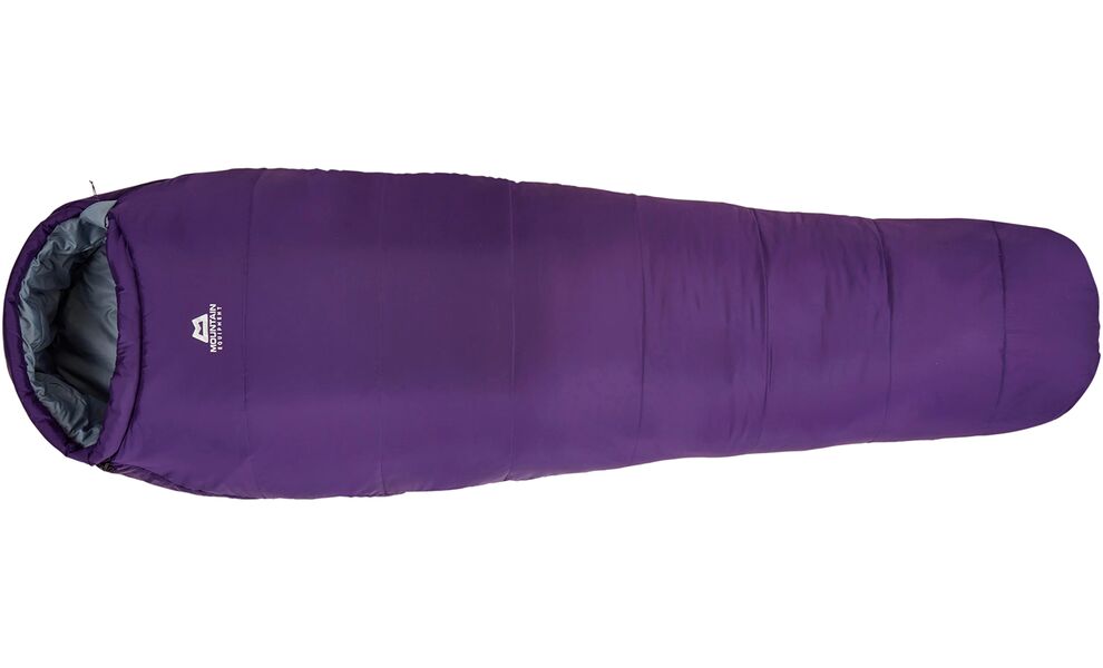 Демісезонний туристичний спальник Mountain Equipment Lunar III - Wmns Regular (01588/Tyrian Purple) до -5°C: з капюшоном, Максимальний зріст користувача: 170, Колір: 01588/Tyrian Purple, Сторона застібки: ліва, зображення 3