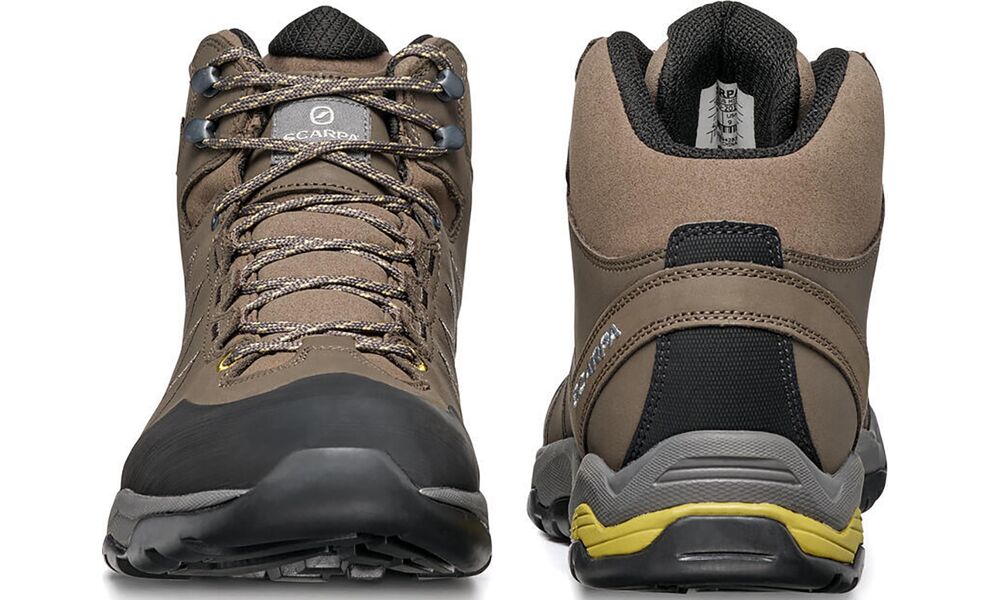 Трекінгові черевики чоловічі SCARPA Moraine Plus MID GTX - 63050-201 (Charcoal/Sulphur Green), Колір виробника: Charcoal/Sulphur Green, Розмір виробника: EU 47, зображення 4