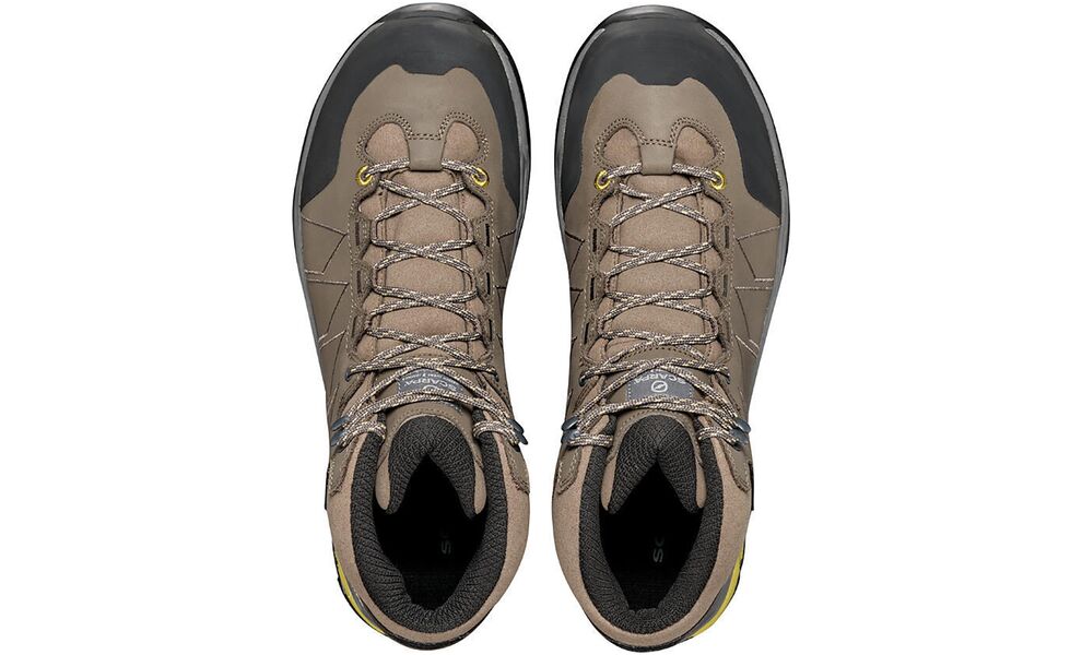 Трекінгові черевики чоловічі SCARPA Moraine Plus MID GTX - 63050-201 (Charcoal/Sulphur Green), Колір виробника: Charcoal/Sulphur Green, Розмір виробника: EU 46, зображення 5