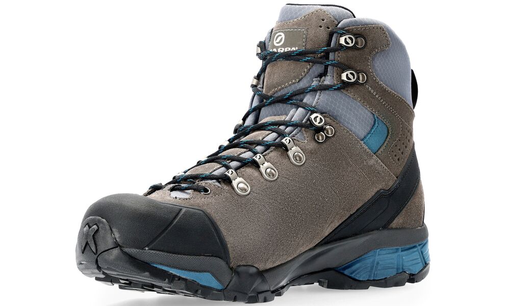 Трекінгові черевики чоловічі SCARPA ZG Trek GTX - 67075-200 - Wide (Titanium/Lake Blue), Колір виробника: Titanium/Lake Blue, Тип колодки: широка, Розмір виробника: EU 38,5, зображення 2