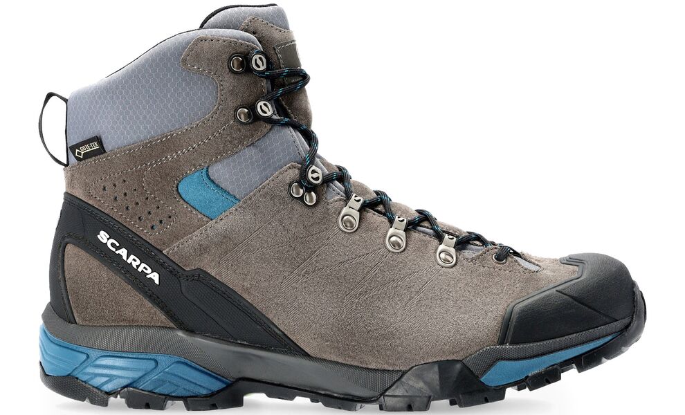 Трекінгові черевики чоловічі SCARPA ZG Trek GTX - 67075-200 - Wide (Titanium/Lake Blue), Колір виробника: Titanium/Lake Blue, Тип колодки: широка, Розмір виробника: EU 38,5, зображення 3