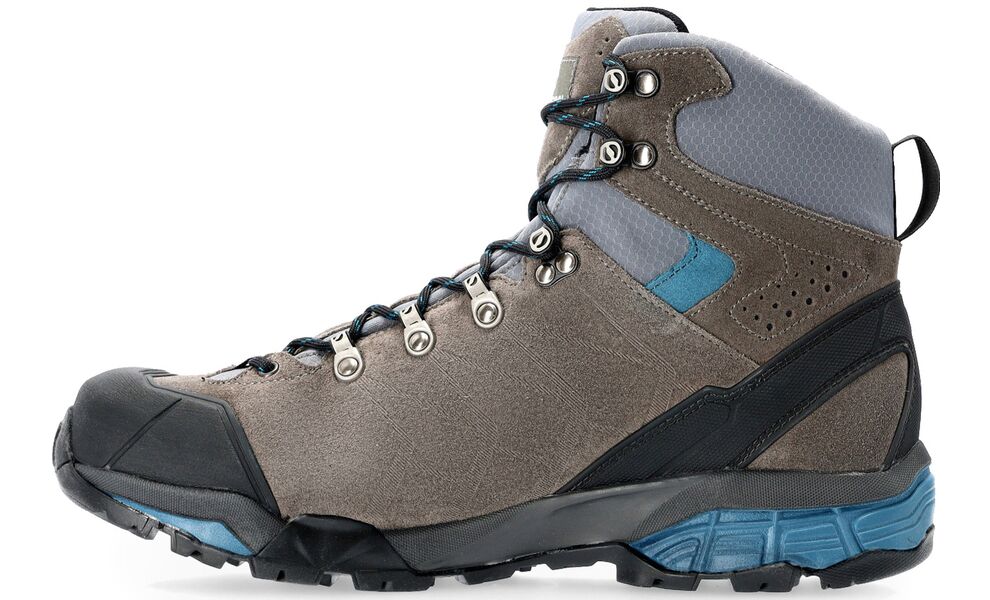 Трекінгові черевики чоловічі SCARPA ZG Trek GTX - 67075-200 - Wide (Titanium/Lake Blue), Колір виробника: Titanium/Lake Blue, Тип колодки: широка, Розмір виробника: EU 38,5, зображення 4