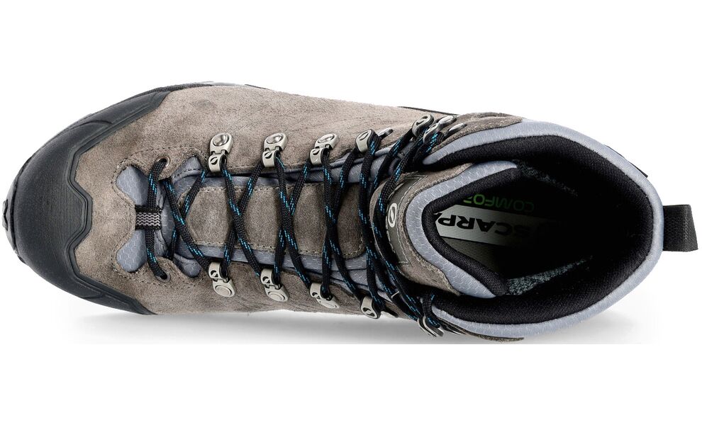 Трекінгові черевики чоловічі SCARPA ZG Trek GTX - 67075-200 - Wide (Titanium/Lake Blue), Колір виробника: Titanium/Lake Blue, Тип колодки: широка, Розмір виробника: EU 38,5, зображення 5