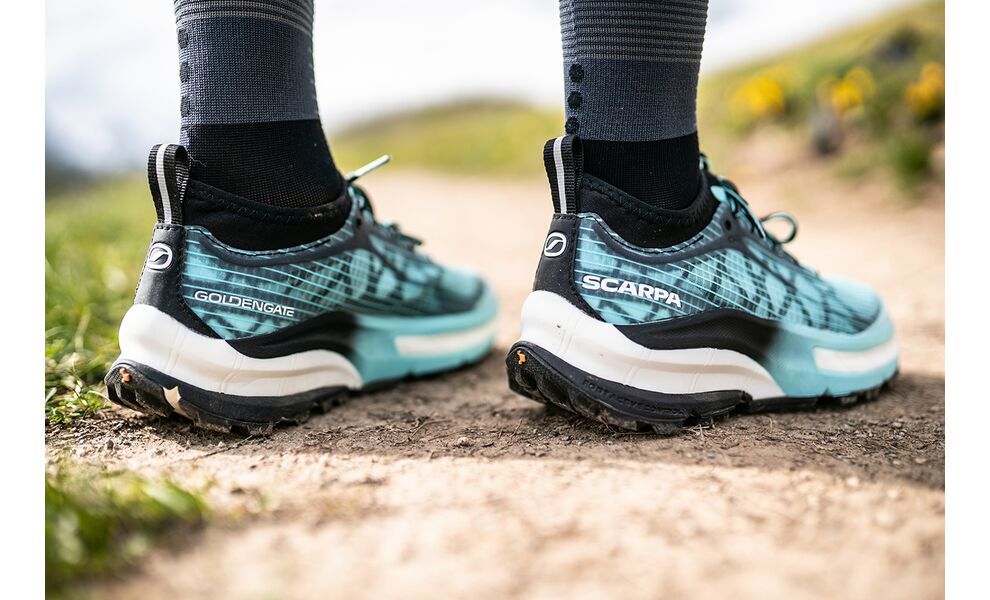 Бігові кросівки жіночі SCARPA Golden Gate ATR - 33076-352 (Aruba Blue/Black), Колір виробника: Aruba Blue/Black, Розмір виробника: EU 39,5, зображення 9