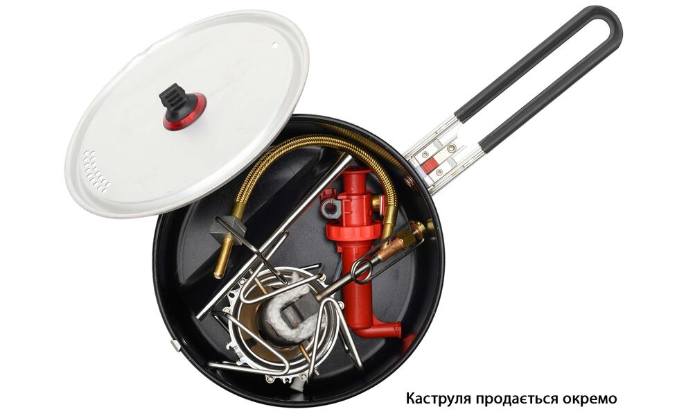 Туристичний рідкопаливний пальник зі шлангом MSR DragonFly, зображення 4