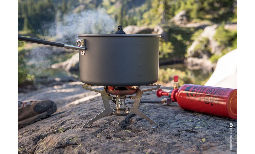 Туристичний рідкопаливний пальник зі шлангом MSR WhisperLite International (без пляшки), зображення 4