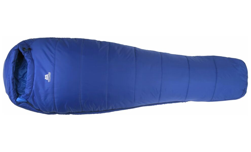 Демісезонний туристичний спальник Mountain Equipment Starlight II - Long (01418/Sodalite-Light Ocean) до -2°C: з капюшоном, Максимальний зріст користувача: 200, Колір: 01418/Sodalite-Light Ocean, Сторона застібки: ліва, зображення 3